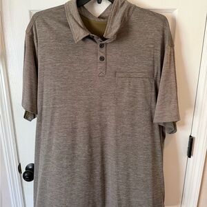 Duluth Trading Co Classic Tan Polo Shirt